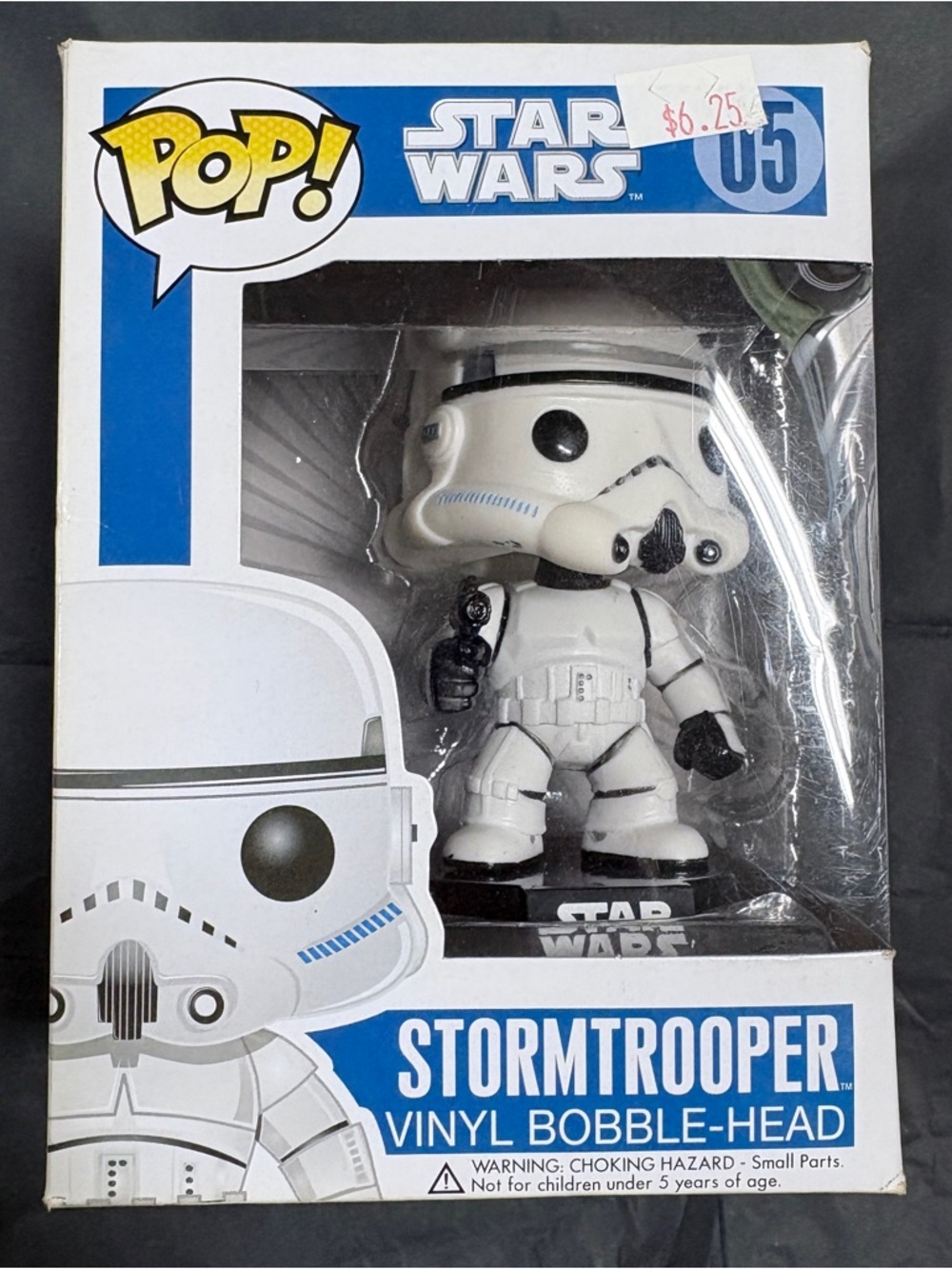 Funko White and Black Logo Box Panel